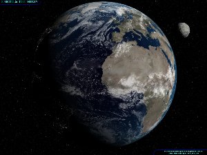 Earth & The Moon 1600x1200